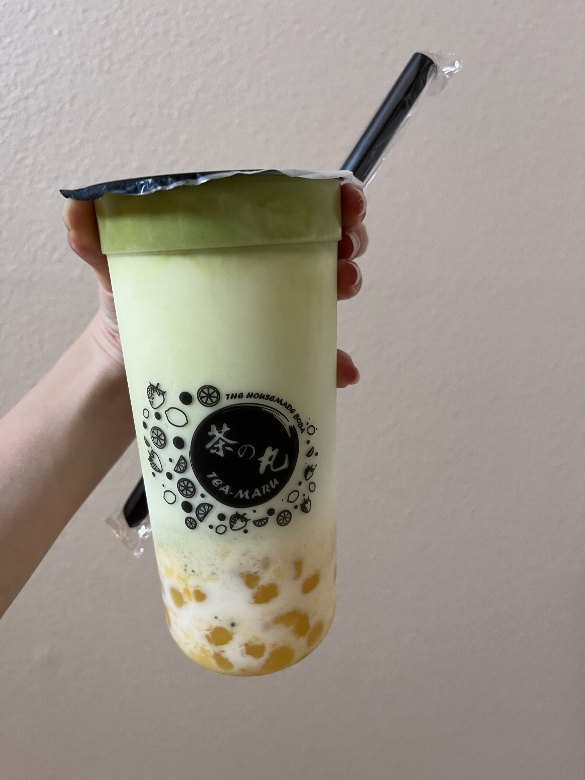 Mango Fluffy Matcha