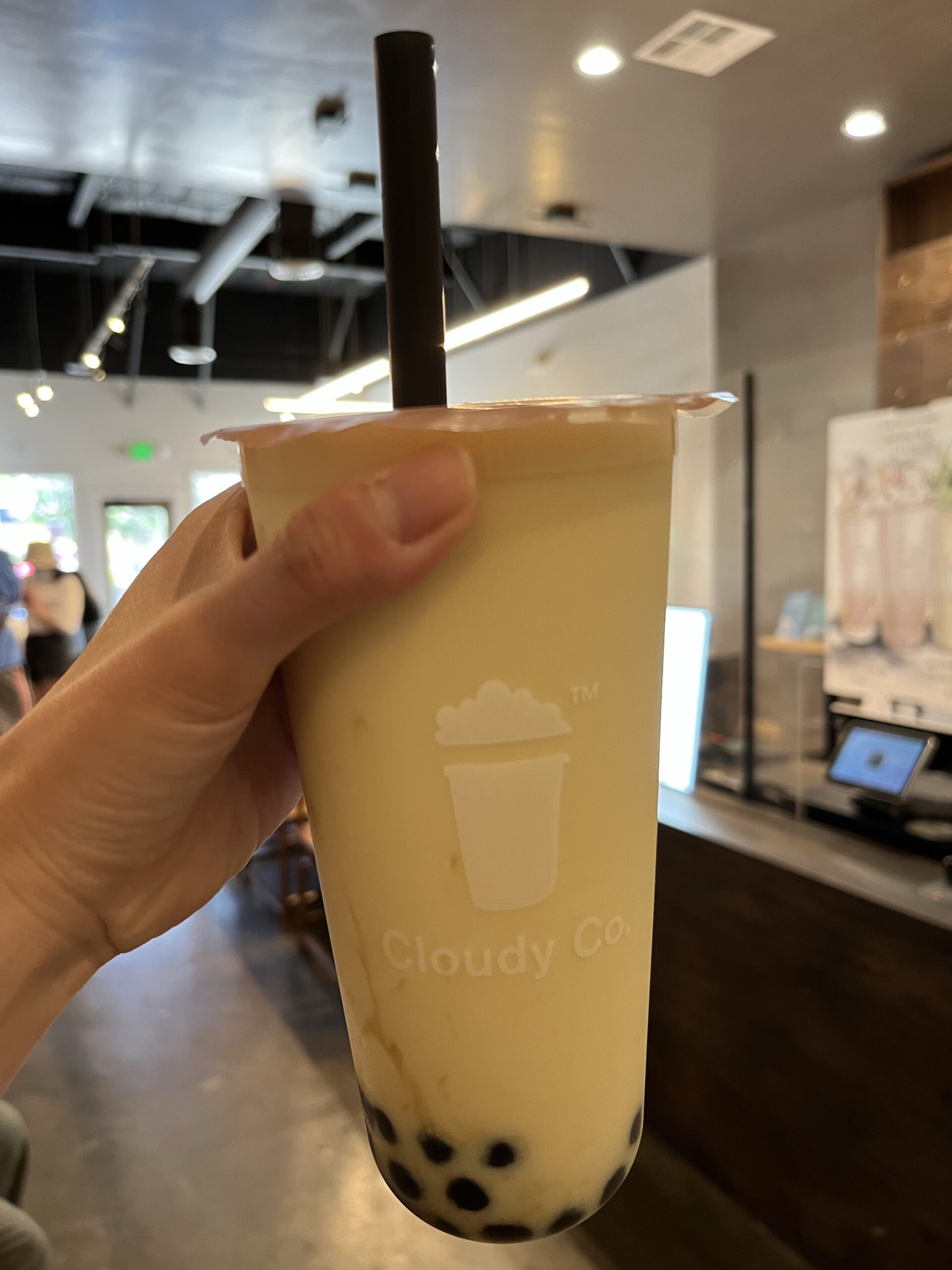 White Peach Oolong Milk Tea