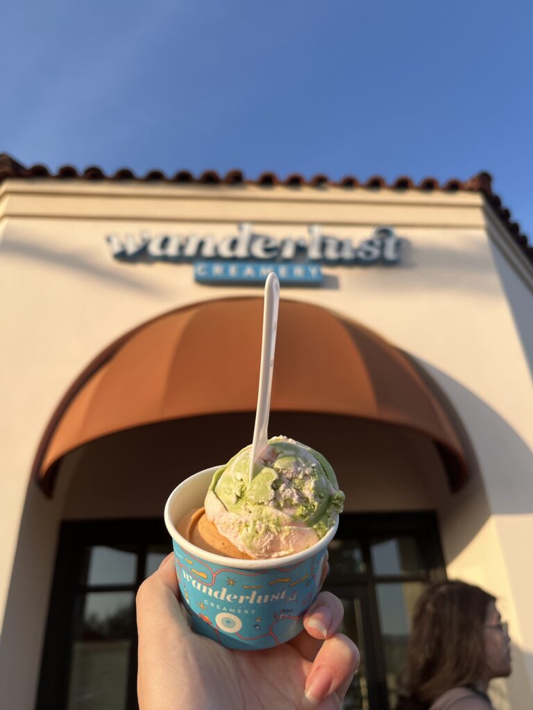 Thai Tea with Boba Ice Cream