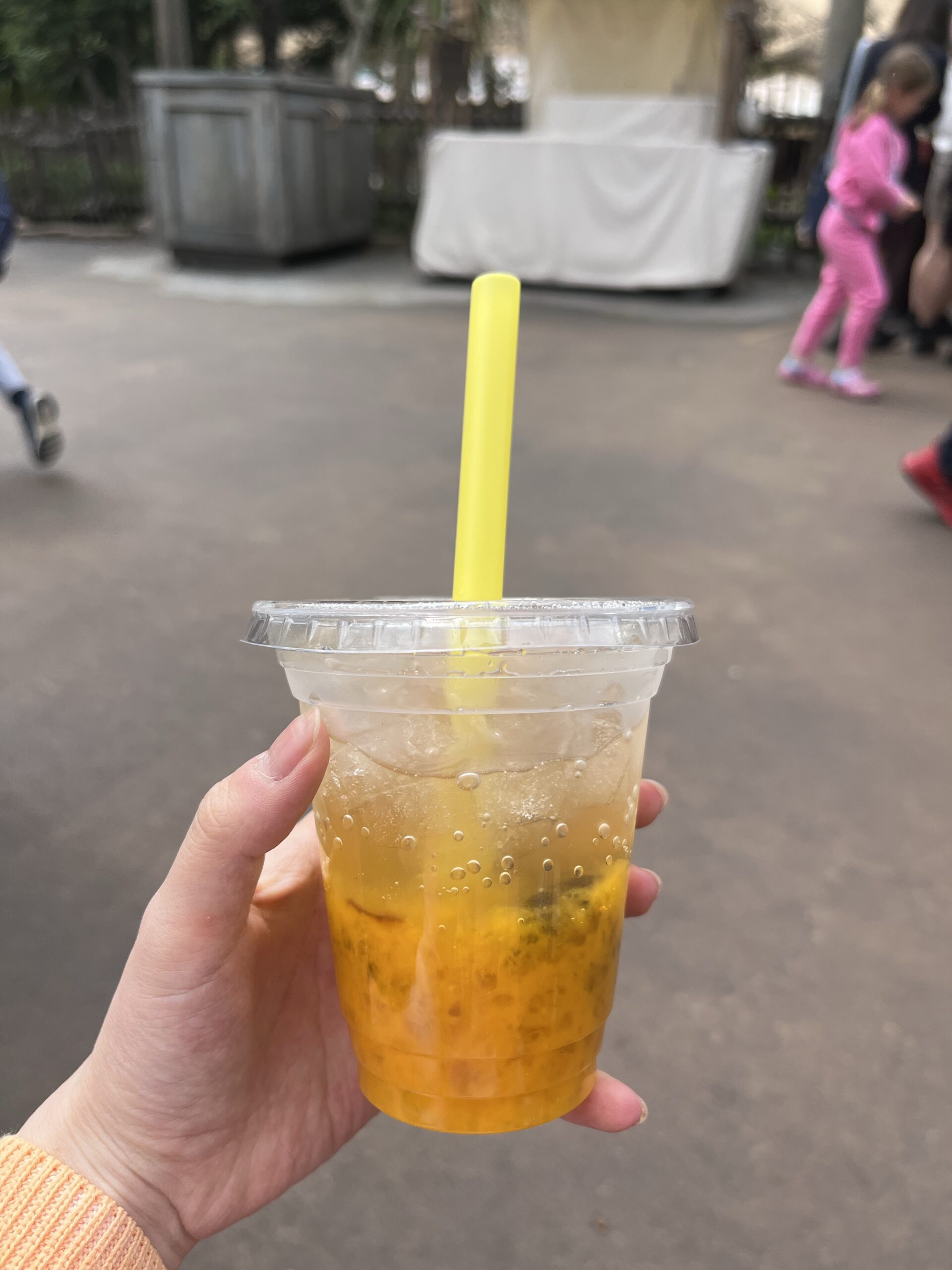 Sparkling Tapioca Tea (Mango)