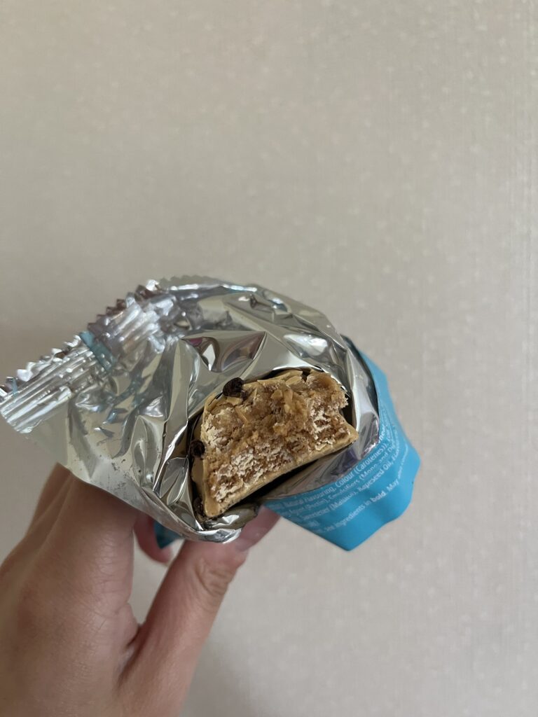 Layered Brown Sugar Bubble Tea Flavor Protein Bars Cross Section