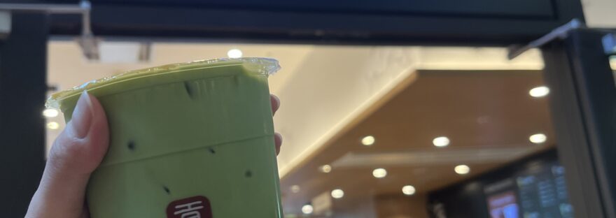 First Flush Matcha Milk Tea