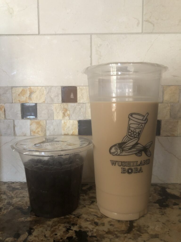 Black Tea Organic Latte