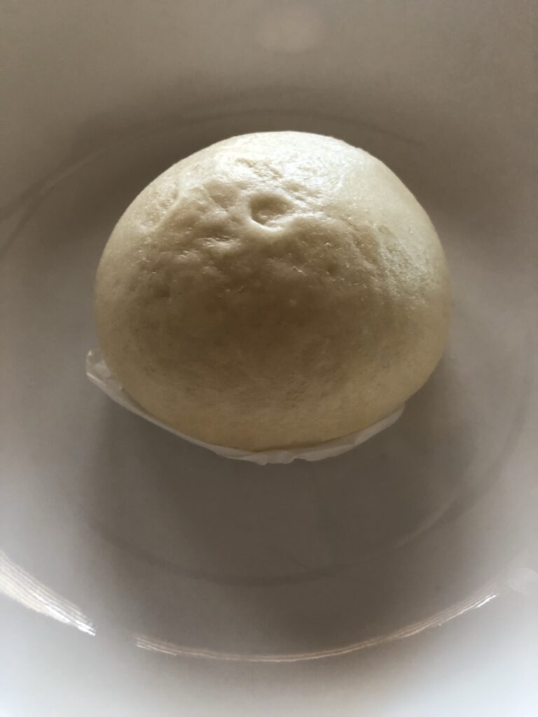 Matcha Bun with Tapioca Ball
