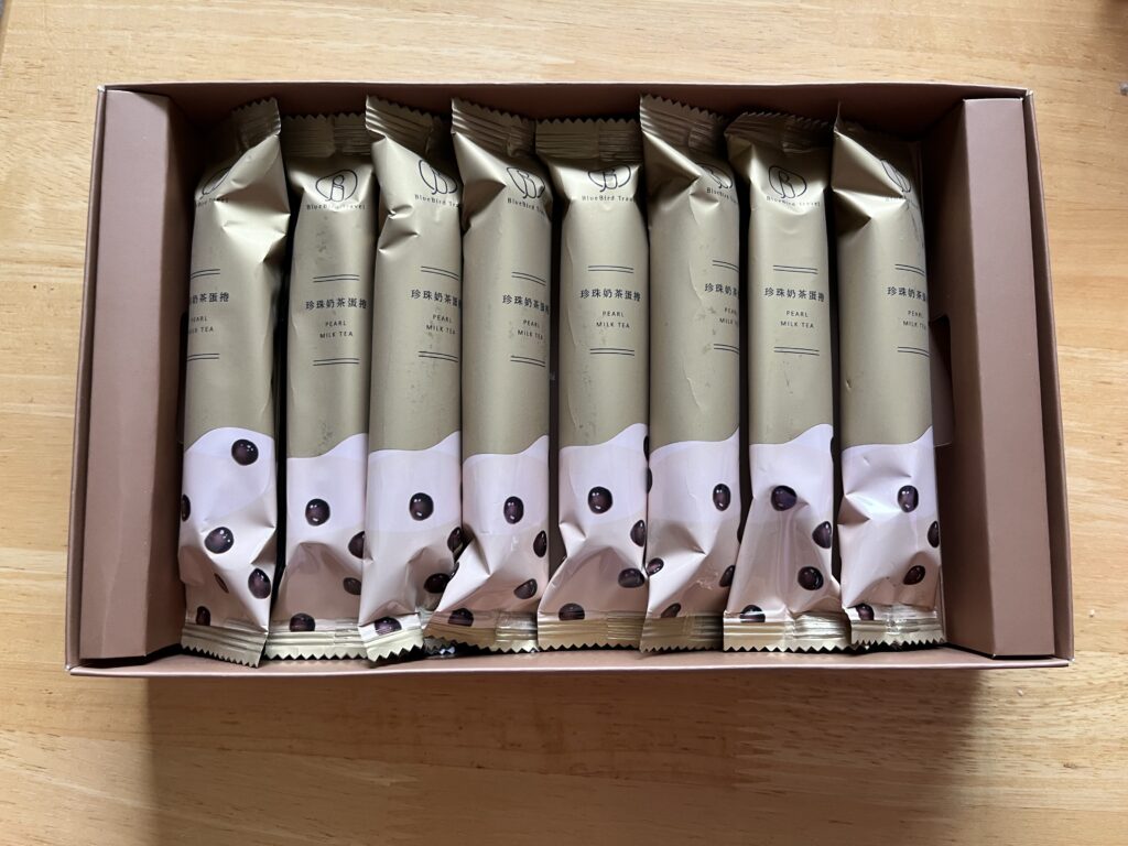 Pearl Milk Tea Egg Roll