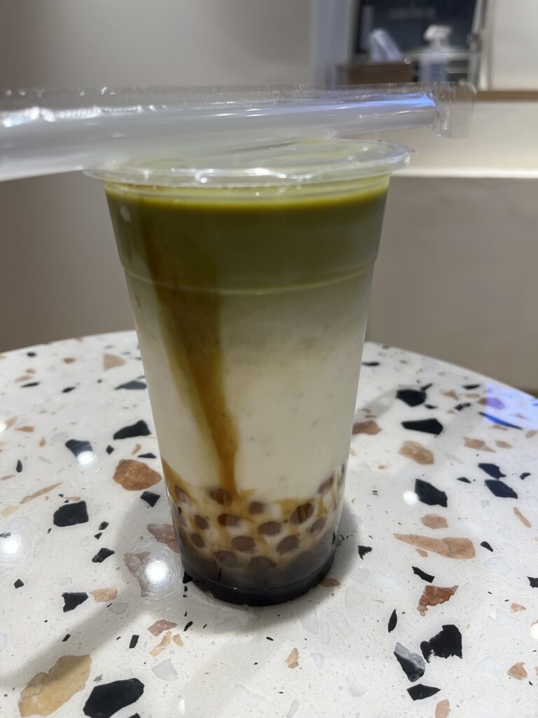 Brown Sugar Matcha Milk