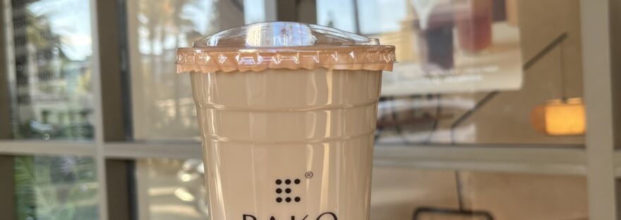 Roasted Oolong Tea Latte
