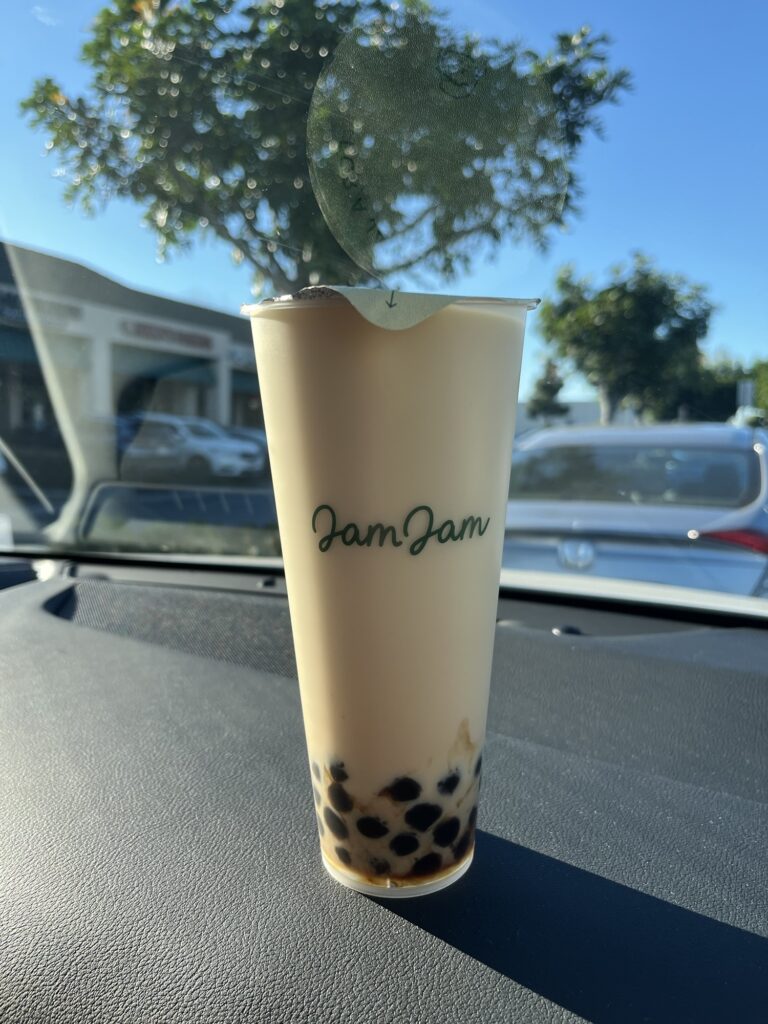 Snow Blossom Jasmine Milk Tea